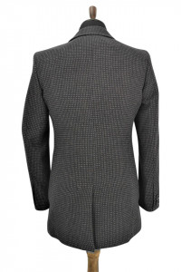Palton slim fit gri Seth - Img 6