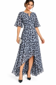 Rochie voal Lara animal print
