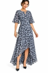 Rochie voal Lara animal print