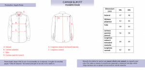 Camasa alba slim Liberato marimi mari - Img 6