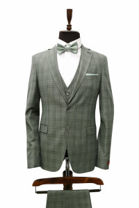 costum barbati slim fit talia 0