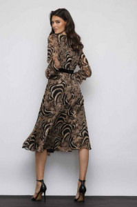 Rochie voal midi