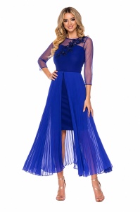 Rochie de seara Ava albastra - Img 2