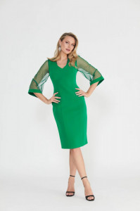 Rochie verde ocazie