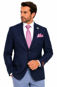 Sacou clasic talia 2 Oscar bleumarin