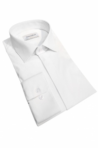 Camasa alba slim fit