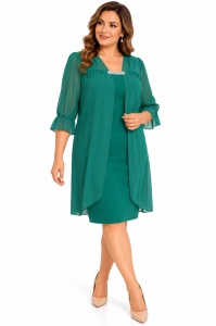 Rochie verde Valentina - Img 4