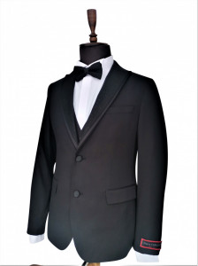 smoking negru slim fit