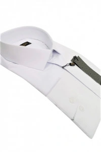 Camasa alba slim fit