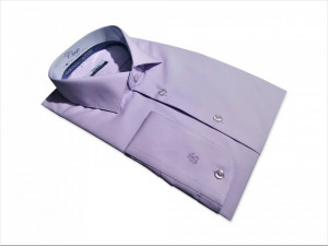 Camasa lila slim fit