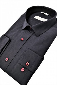 camasa slim fit neagra