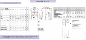 Costum barbati slim fit Fergus albastru inchis - Img 7