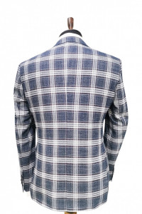 Costum slim fit in carouri