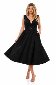Rochie de ocazie neagra Melissa