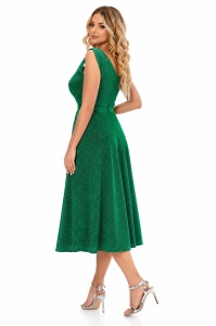 Rochie de ocazie verde Melissa - Img 4