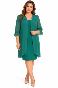 Rochie verde Valentina