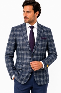 Sacou clasic talia 2 Trevor bleumarin