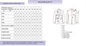 Sacou slim fit Bradley albastru - Img 8