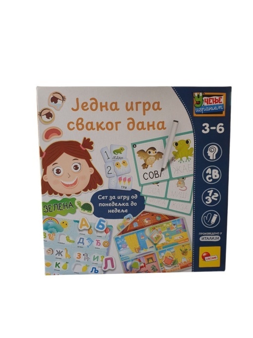 Edukativni set jedna igra svakog dana Lisciani