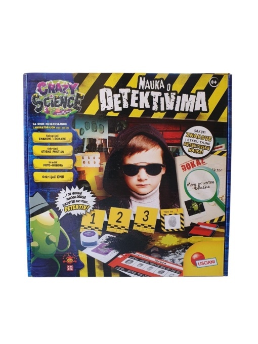 Nauka o detektivima edukativni set Lisciani