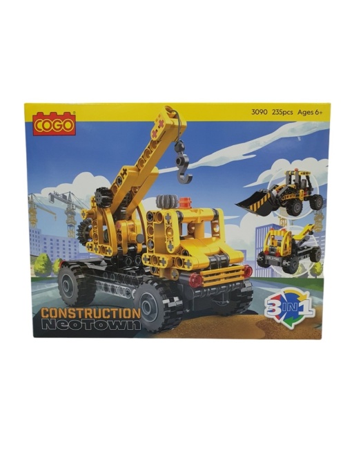 Kocke građevinska vozila 3u1 Cogo