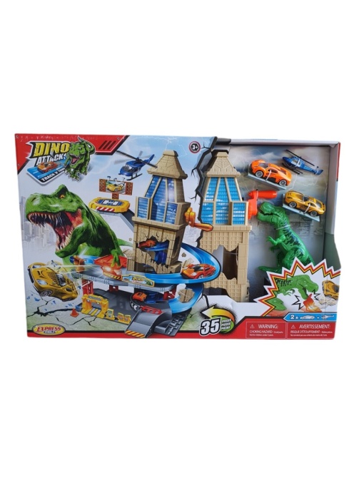 Dinosaurus staza sa vozilima Express Wheels