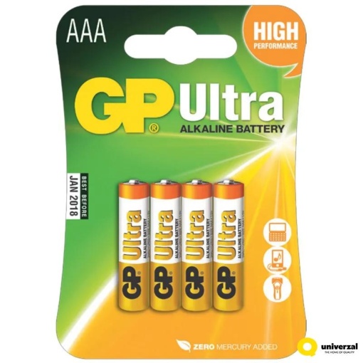 GP alkalne baterije LR03 AAA 1.5V