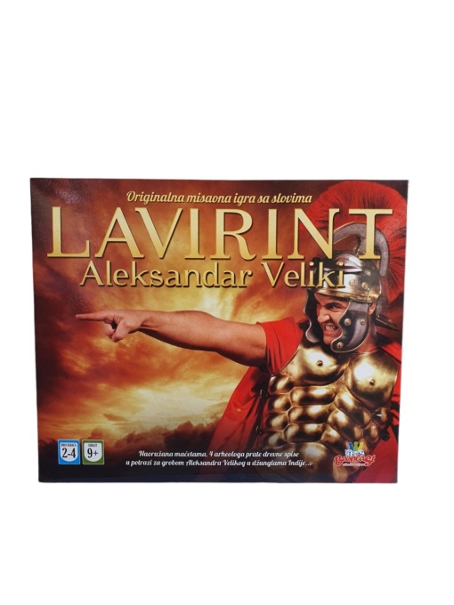 Lavirint Aleksandar Veliki društvena igra