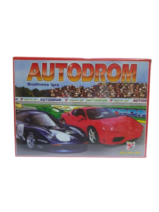 Autodrom društvena igra Megaplast