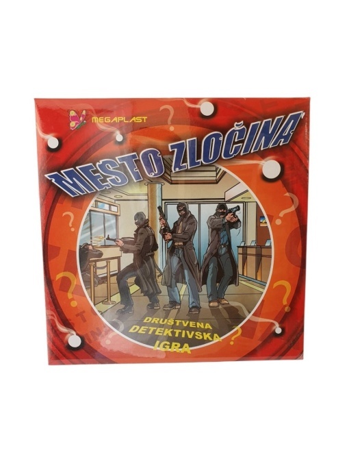 Detektivska igra mesto zločina Megaplast