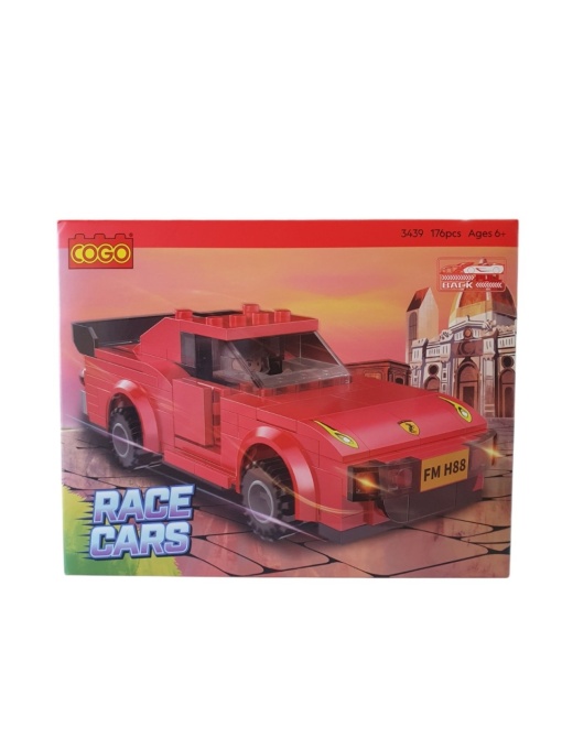 Kocke race cars Cogo 176pcs
