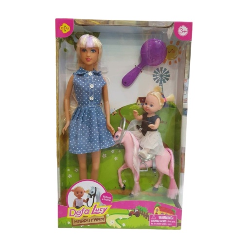 Defa Lucy lutka sa devojčicom i konjem