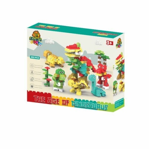 Kocke dinosaurus 203pcs