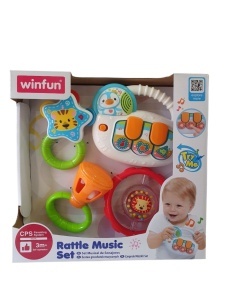 Bebi zvečke muzički set WinFun