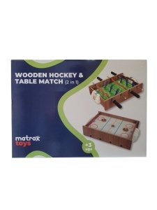 Drveni stoni fudbal i hokej 2u1 Matrax toys