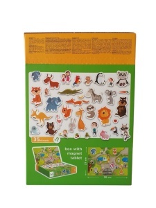 Igra sa magnetima Zoološki vrt 35 delova Dodotoys - Img 3