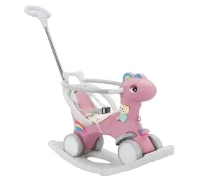 Konjić 2u1 muzička guralica i klackalica Baby Land