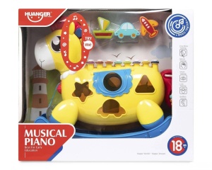 Konjić muzički sa umetaljkom i ksilofonom - Img 2