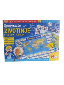 Mali genije puzla životinje u svetu i Evropi Lisciani
