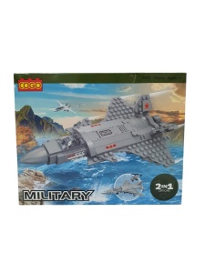 Kocke vojni avion 2u1 Cogo 7005