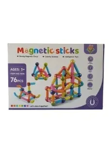 Magnetni štapići 76 delova