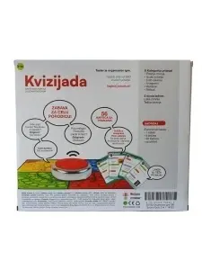 Kvizijada društvena igra sa zvučnim tasterom - Img 2