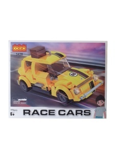 Trkački auto Cogo kocke 3428
