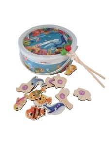 Drvena magnet igra pecanja Tooky Toy