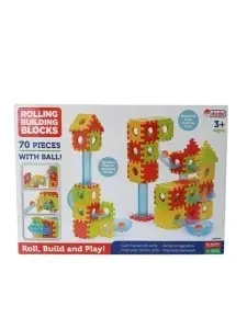 Kocke puzle sa lopticom 70pcs Dede