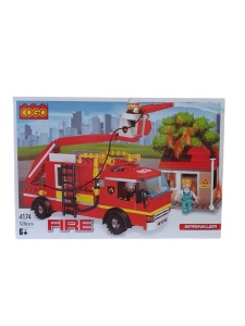 Kocke vatrogasna stanica Cogo 328pcs