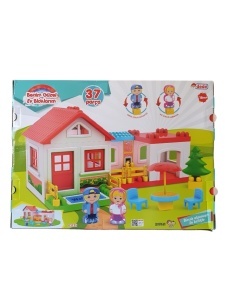 Set kockica kućica sa figurama Dede