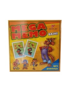 Igra memorije bajke Megaplast