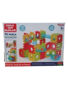 Kocke puzle sa lopticom 70pcs Dede - Img 2