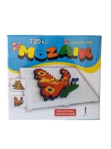 Megaplast mozaik bockalice 720pcs plave